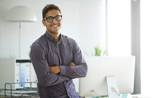 professional man learning about tools for student loan forgiveness